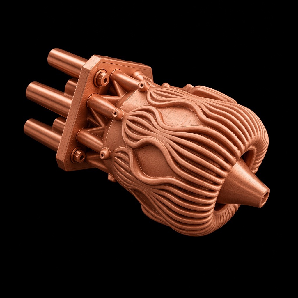 Copper rocket engine